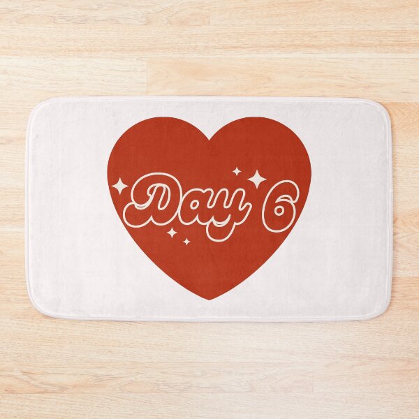 Item preview, Day 6 Group Red Heart Y2K Preppy Typography Design designed and sold by HELL0WBELLO.
