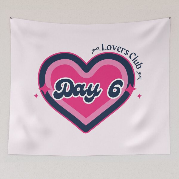 Item preview, Day 6 Lovers Club: Y2K Preppy Heart Design designed and sold by HELL0WBELLO.
