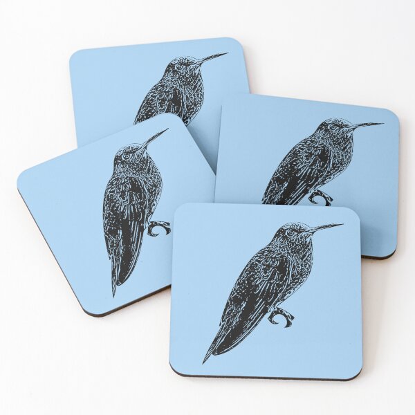 Item preview, Buff-bellied Hummingbird Black Design  designed and sold by designsasstultd.