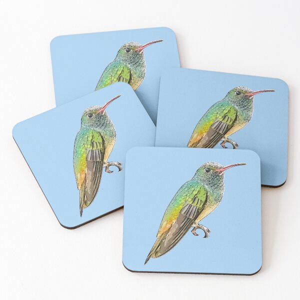 Item preview, Buff-bellied Hummingbird Black Alternate Design  designed and sold by designsasstultd.