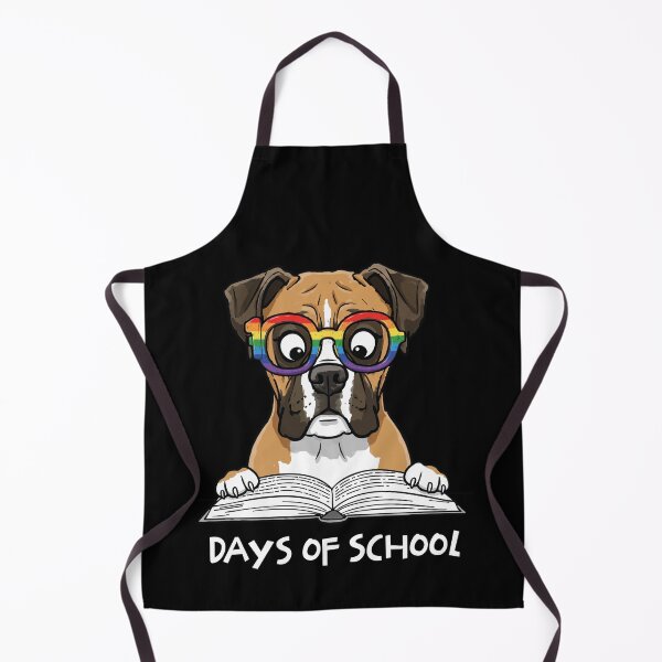 Item preview, Funny Boxer 100 Days Of School Rainbow Glasses Teacher Kids designed and sold by d247.