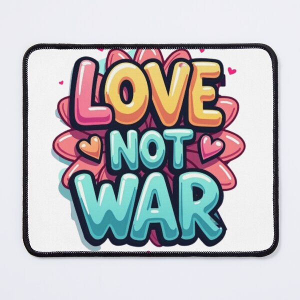 Item preview, Love is the Language, War is the Barrier designed and sold by PopPrismDesigns.