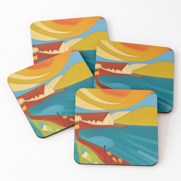 Item preview, Sunset by the sea designed and sold by Imsky Design Studio.