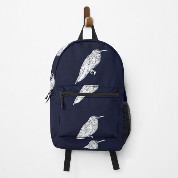 Item preview, Buff-bellied Hummingbird White Design designed and sold by designsasstultd.