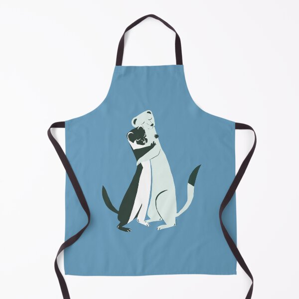 Item preview, Weasel hugs in blue designed and sold by belettelepink.