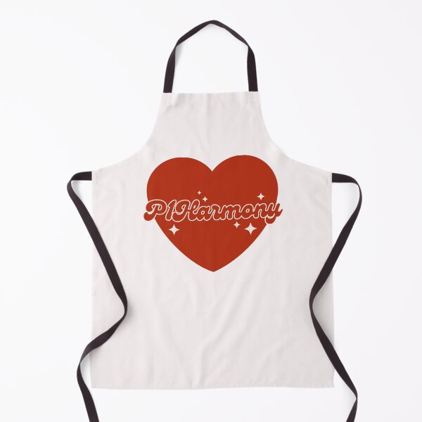 Item preview, P1Harmony Group Red Heart Y2K Preppy Typography Design designed and sold by HELL0WBELLO.