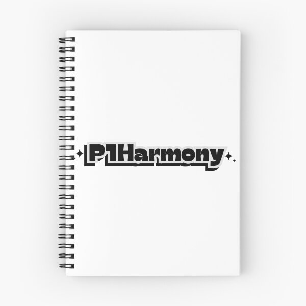Item preview, P1Harmony Group Black And White Sparkle Y2K Preppy Typography Design designed and sold by HELL0WBELLO.