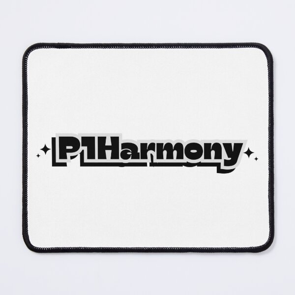 Item preview, P1Harmony Group Black And White Sparkle Y2K Preppy Typography Design designed and sold by HELL0WBELLO.