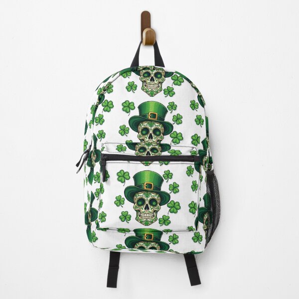 Item preview, Skull St Patrick Day Dead Lucky Shamrock designed and sold by Blok45.