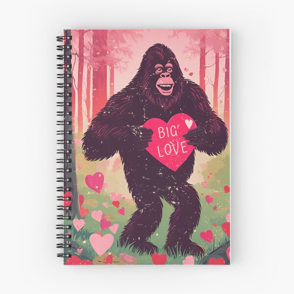 Item preview, Bigfoot Valentines Sasquatch Love designed and sold by SStarDesigns.