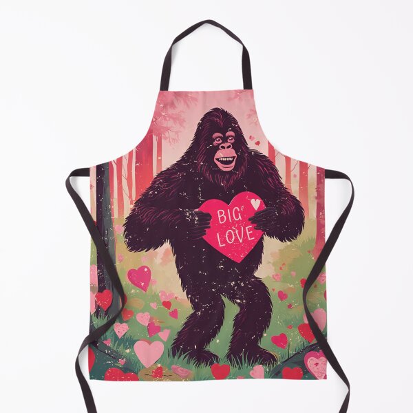Item preview, Bigfoot Valentines Sasquatch Love designed and sold by SStarDesigns.