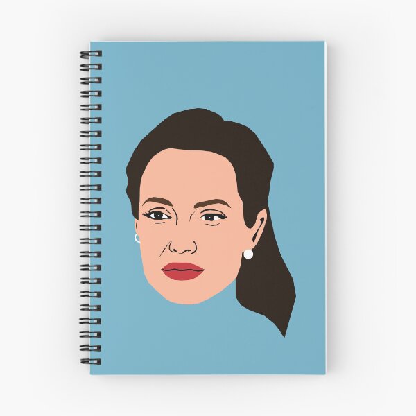 Item preview, Angelina Jolie illustration designed and sold by ZooStateofMind.