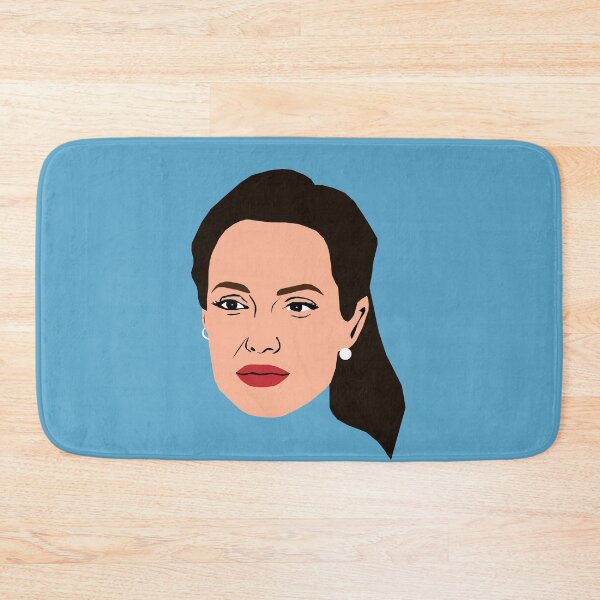 Item preview, Angelina Jolie illustration designed and sold by ZooStateofMind.