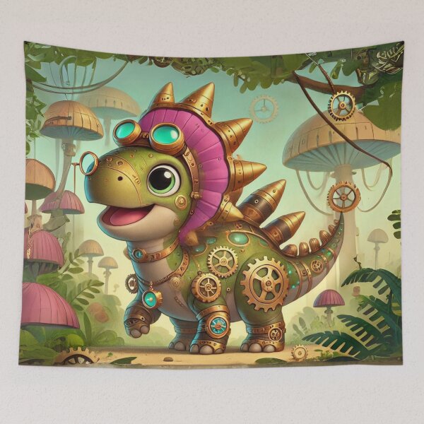 Item preview, Steampunk Styracosaurus designed and sold by Sillytoe.