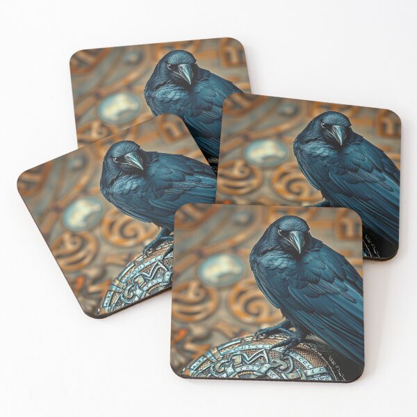 Item preview, Danish Rune-keeper Raven designed and sold by Skye Ryan-Evans.