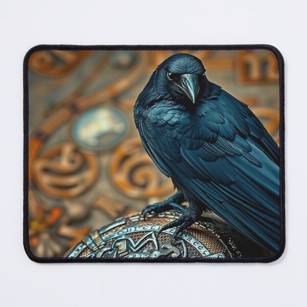 Item preview, Danish Rune-keeper Raven designed and sold by Skye Ryan-Evans.