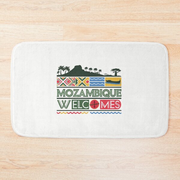 Item preview, Mozambique Welcomes Flag Map Maputo, Zambezi River designed and sold by AnimalsDH305.