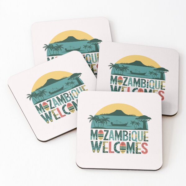 Item preview, Mozambique Welcomes Flag Map Maputo, Zambezi River designed and sold by AnimalsDH305.