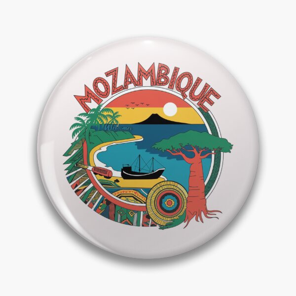 Item preview, Mozambique Welcomes Flag Map Maputo, Zambezi River designed and sold by AnimalsDH305.