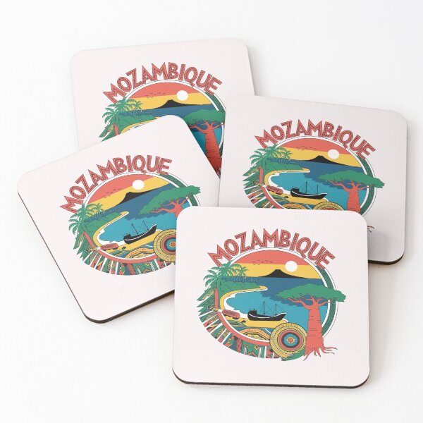 Item preview, Mozambique Welcomes Flag Map Maputo, Zambezi River designed and sold by AnimalsDH305.