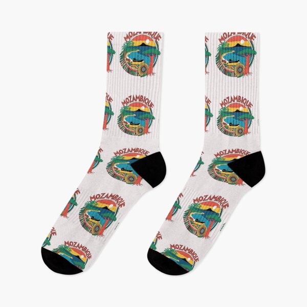 Item preview, Mozambique Welcomes Flag Map Maputo, Zambezi River designed and sold by AnimalsDH305.