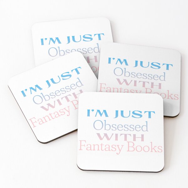Item preview, I’m Just Obsessed With Fantasy Books – Stickers, T-Shirts & More designed and sold by Stickers by @molllyclare.