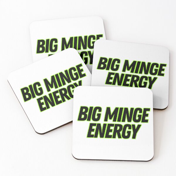 Item preview, big minge energy tiktok meme culture funny rap designed and sold by Alyn8.