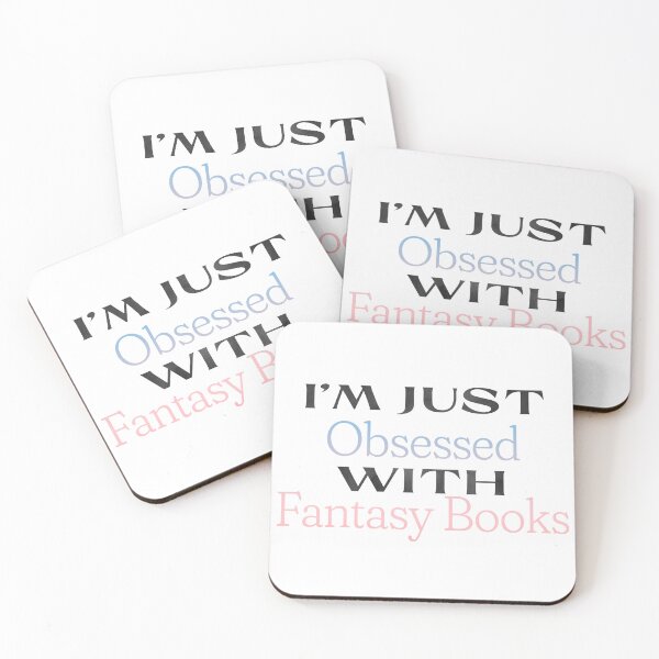 Item preview, I’m Just Obsessed With Fantasy Books – Stickers, T-Shirts & More designed and sold by Stickers by @molllyclare.