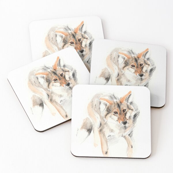 Item preview, Coyote sketch designed and sold by belettelepink.
