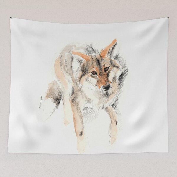 Item preview, Coyote sketch designed and sold by belettelepink.