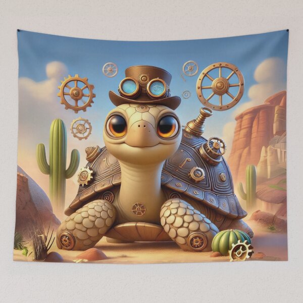 Item preview, Steampunk Sulcata Tortoise designed and sold by Sillytoe.