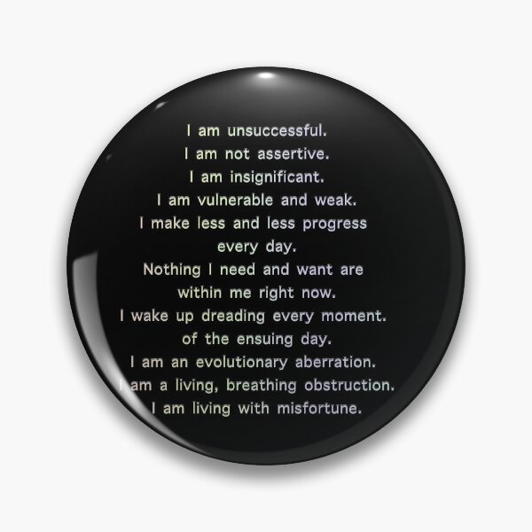Item preview, (mis)affirmations designed and sold by saaad-pap.