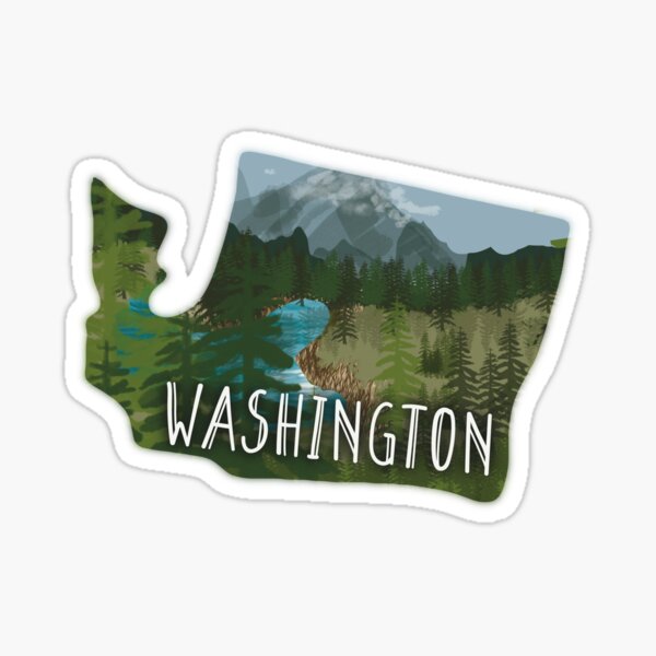 Item preview, State of Washington designed and sold by Cactusgirl94.