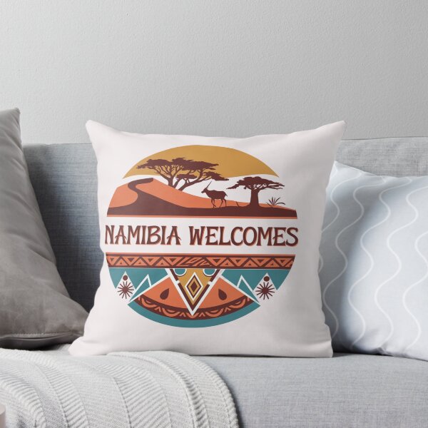 Item preview, Namibia Welcomes Flag Map Namib Desert, Sossusvlei designed and sold by AnimalsDH305.