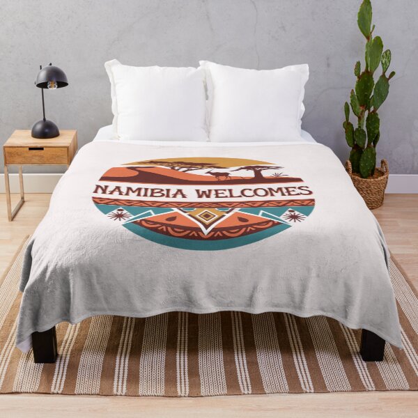 Item preview, Namibia Welcomes Flag Map Namib Desert, Sossusvlei designed and sold by AnimalsDH305.