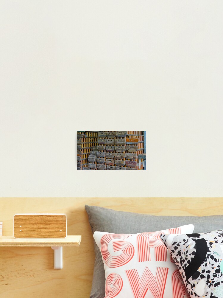 Thumbnail 2 of 3, Photographic Print, Spool Racks designed and sold by Nuin.