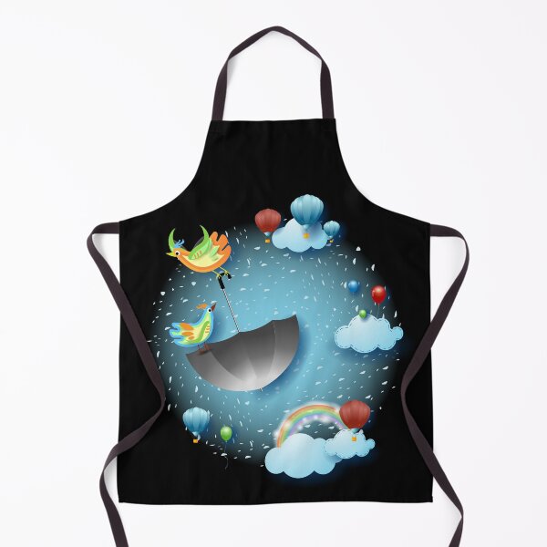 Item preview, Flying Away, birds and umbrella designed and sold by LuisaVenturoli.