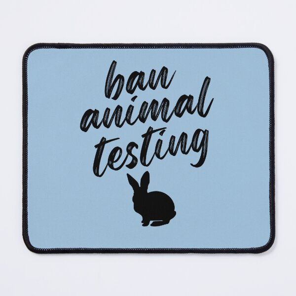 Item preview, ban animal testing 2_black text designed and sold by quinnhopp.