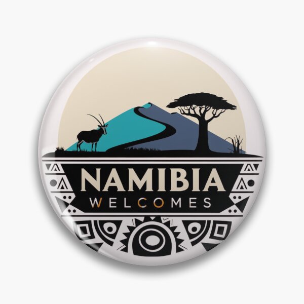 Item preview, Namibia Welcomes Flag Map Namib Desert, Sossusvlei designed and sold by AnimalsDH305.