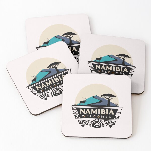 Item preview, Namibia Welcomes Flag Map Namib Desert, Sossusvlei designed and sold by AnimalsDH305.
