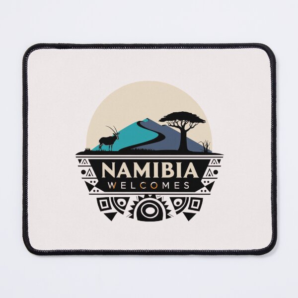 Item preview, Namibia Welcomes Flag Map Namib Desert, Sossusvlei designed and sold by AnimalsDH305.