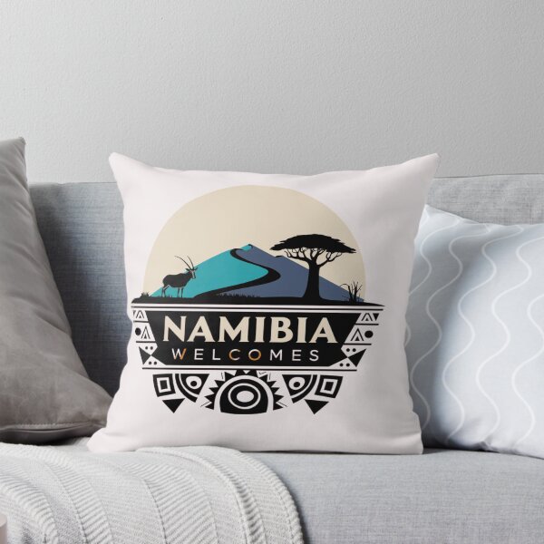Item preview, Namibia Welcomes Flag Map Namib Desert, Sossusvlei designed and sold by AnimalsDH305.