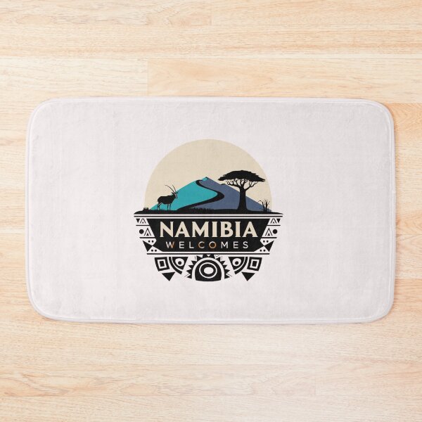 Item preview, Namibia Welcomes Flag Map Namib Desert, Sossusvlei designed and sold by AnimalsDH305.
