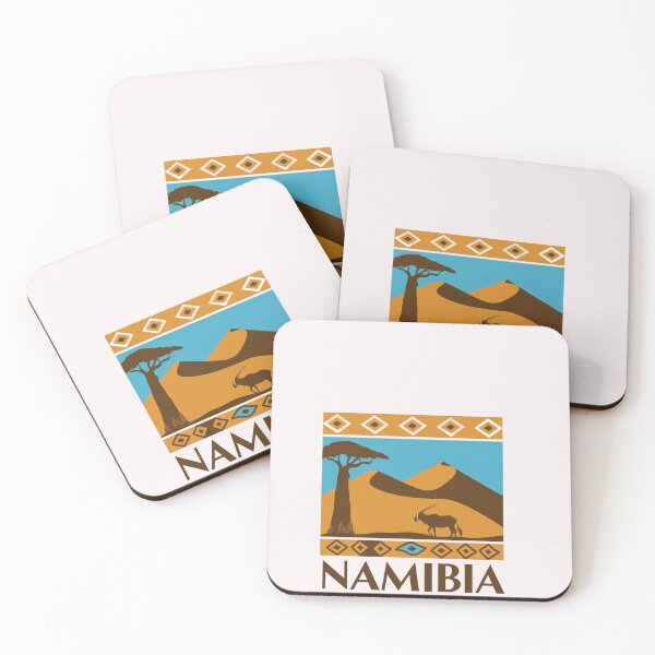 Item preview,  Namibia Welcomes Flag Map Namib Desert, Sossusvlei designed and sold by AnimalsDH305.