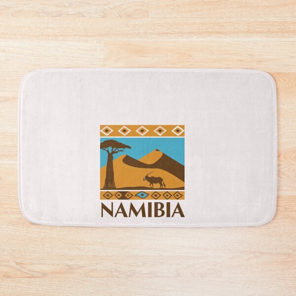 Item preview,  Namibia Welcomes Flag Map Namib Desert, Sossusvlei designed and sold by AnimalsDH305.