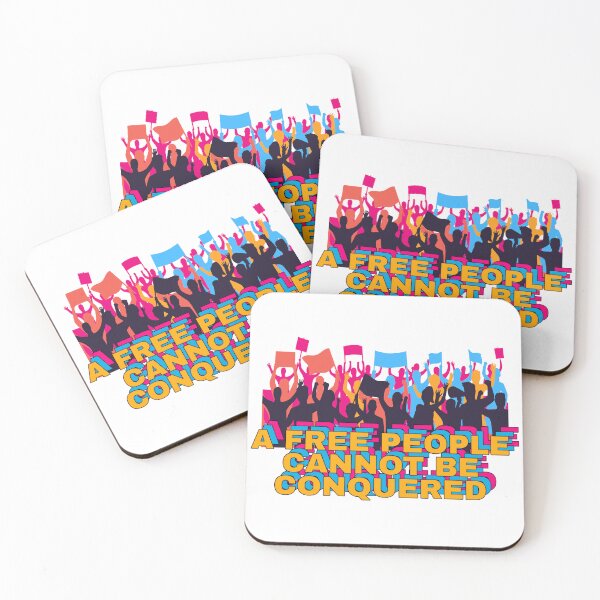 Item preview, A Free People Cannot Be Conquered designed and sold by progprints.