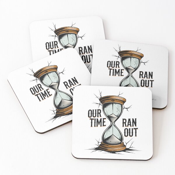 Item preview, Hourglass Drawing - "Our Time Ran Out" designed and sold by Tattee.