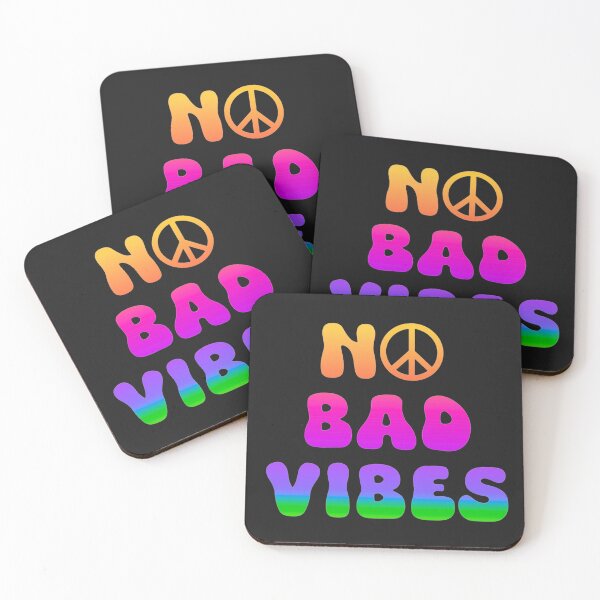 Item preview, No Bad Vibes designed and sold by QuirkyChicArts.