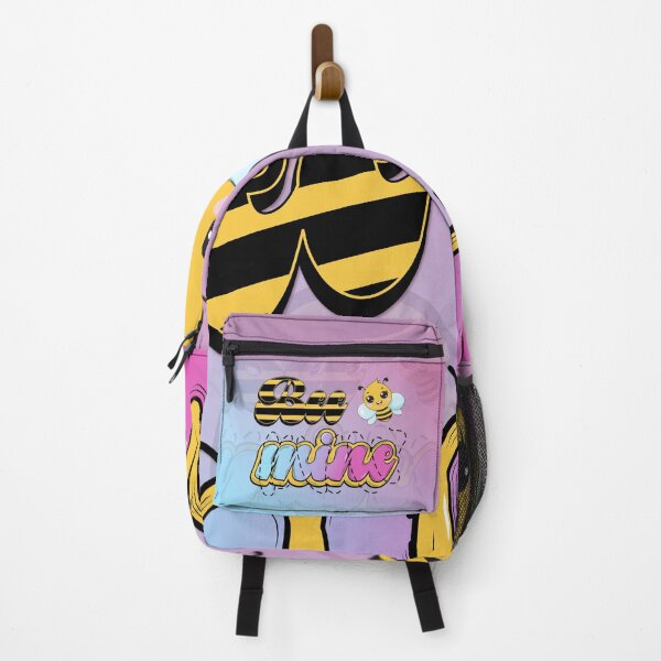 Item preview, Bee Mine - Cute Colorful Lettering Design designed and sold by SimonaArtDesign.