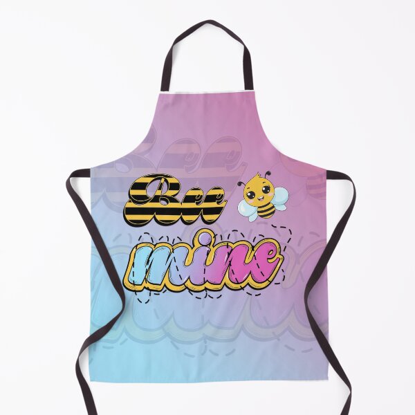 Item preview, Bee Mine - Cute Colorful Lettering Design designed and sold by SimonaArtDesign.